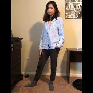 Tommy Hilfiger blue button up